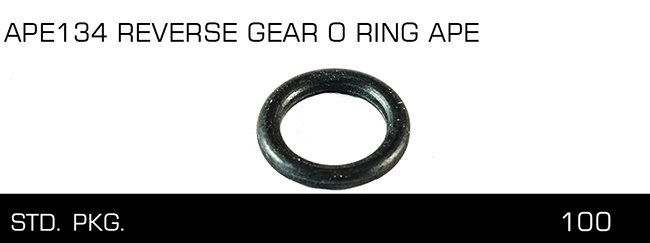 APE134 REVER SE GEAR O RING APE